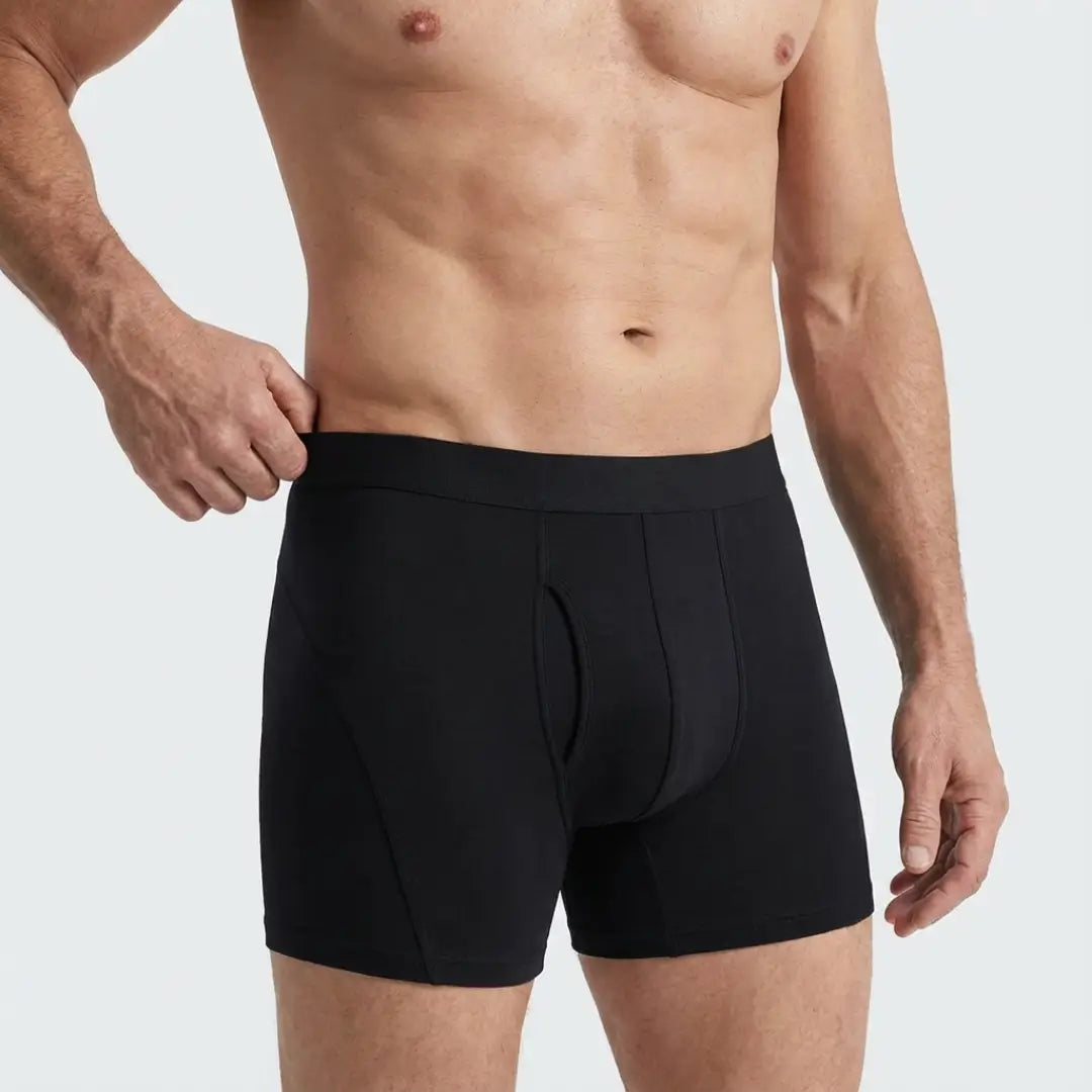 Boxer Fibre de Bambou Double Poche 3D | Lots de 8pcs