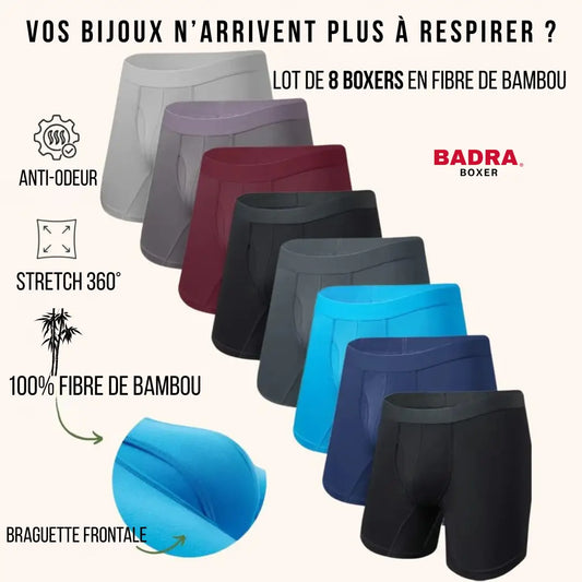Badra Bambou Double Poche  –  Lots De 8pcs