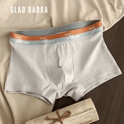 Glad Badra™ Boxer Ultra Doux Pur Coton Résistant  [Lot de 4 Pièces]