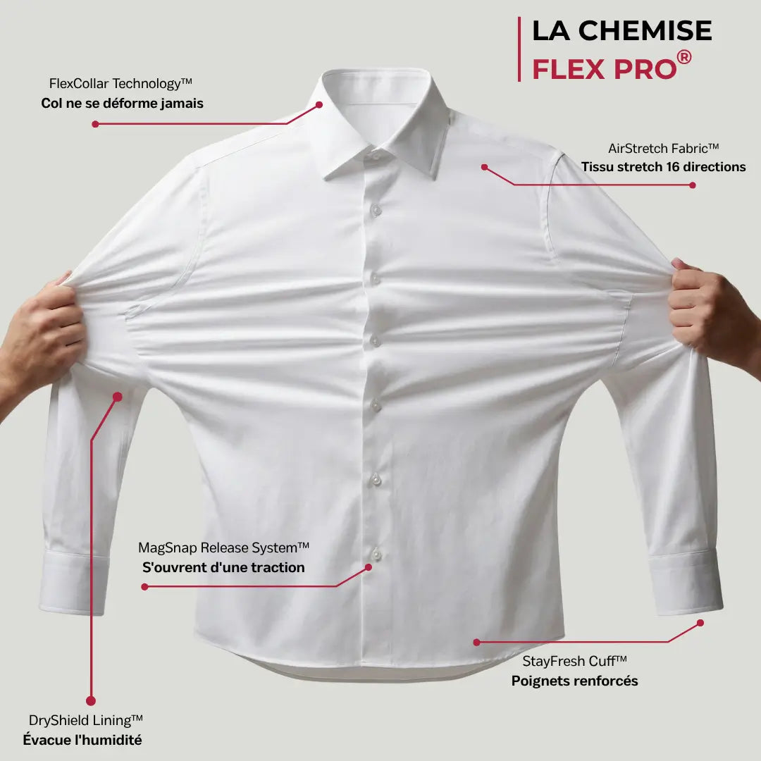 Badra Shirt - Wrinkle-resistant, Slim Fit.