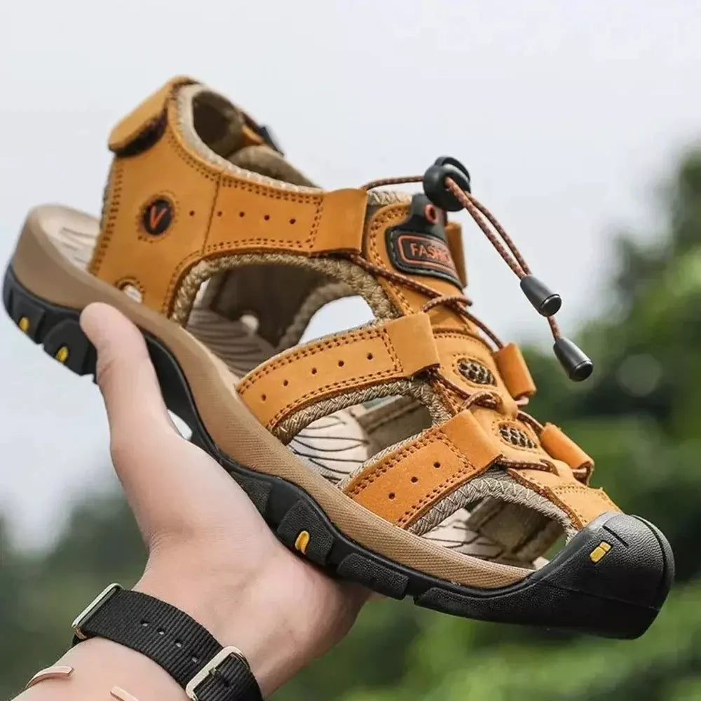 TerraStep™ – Sandales Ergonomiques Tout-Terrain pour Hommes