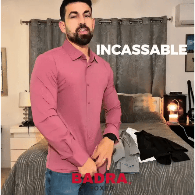 La Chemise Flex Pro™ - Infroissable, Ultra-Extensible