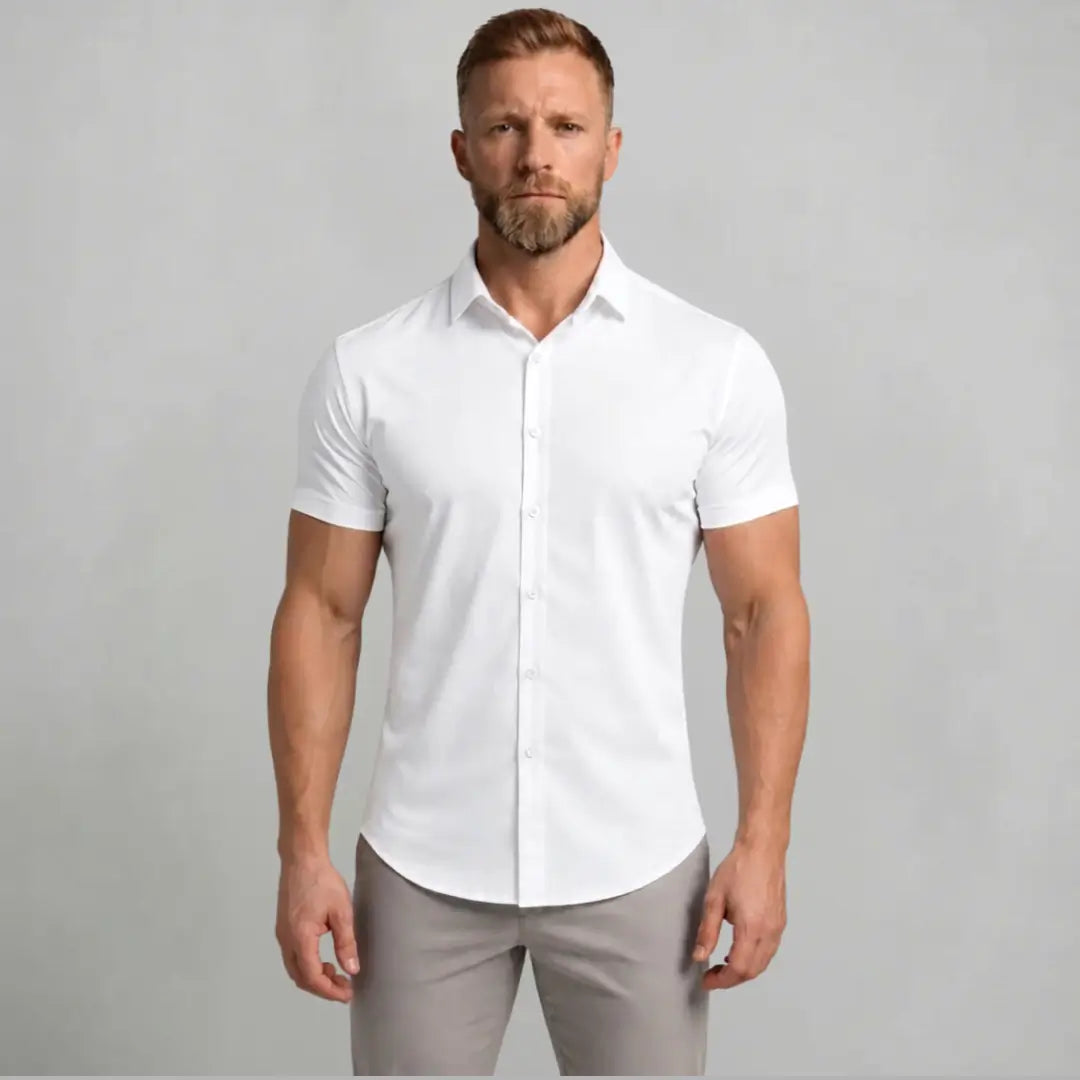 Badra Shirt - Wrinkle-resistant, Slim Fit.