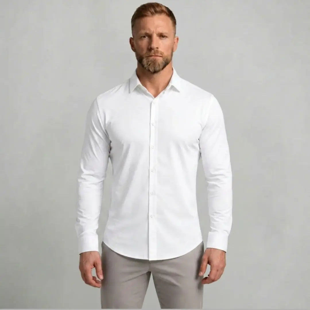 Badra Shirt - Wrinkle-resistant, Slim Fit.