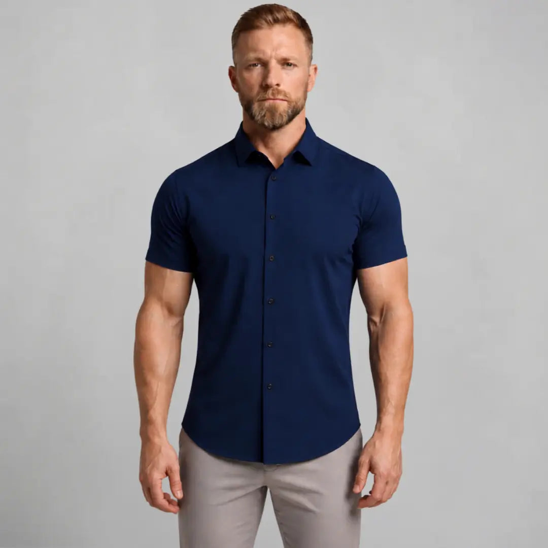 Badra Shirt - Wrinkle-resistant, Slim Fit.