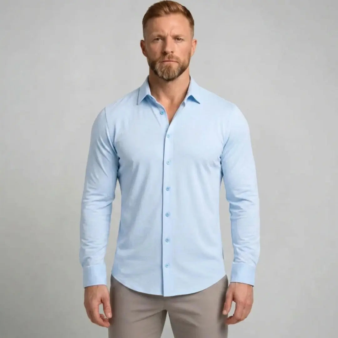 Badra Shirt - Wrinkle-resistant, Slim Fit.