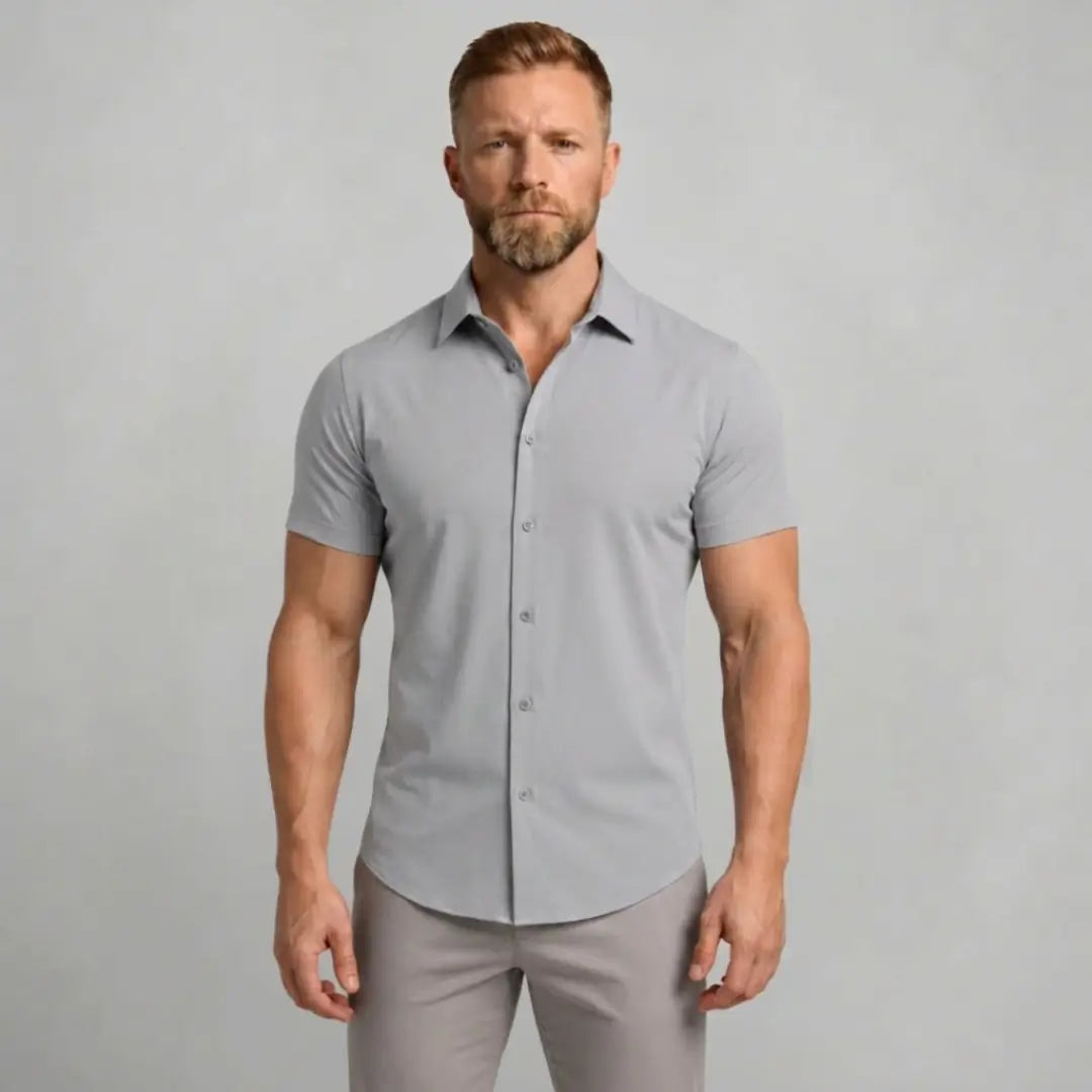 Badra Shirt - Wrinkle-resistant, Slim Fit.