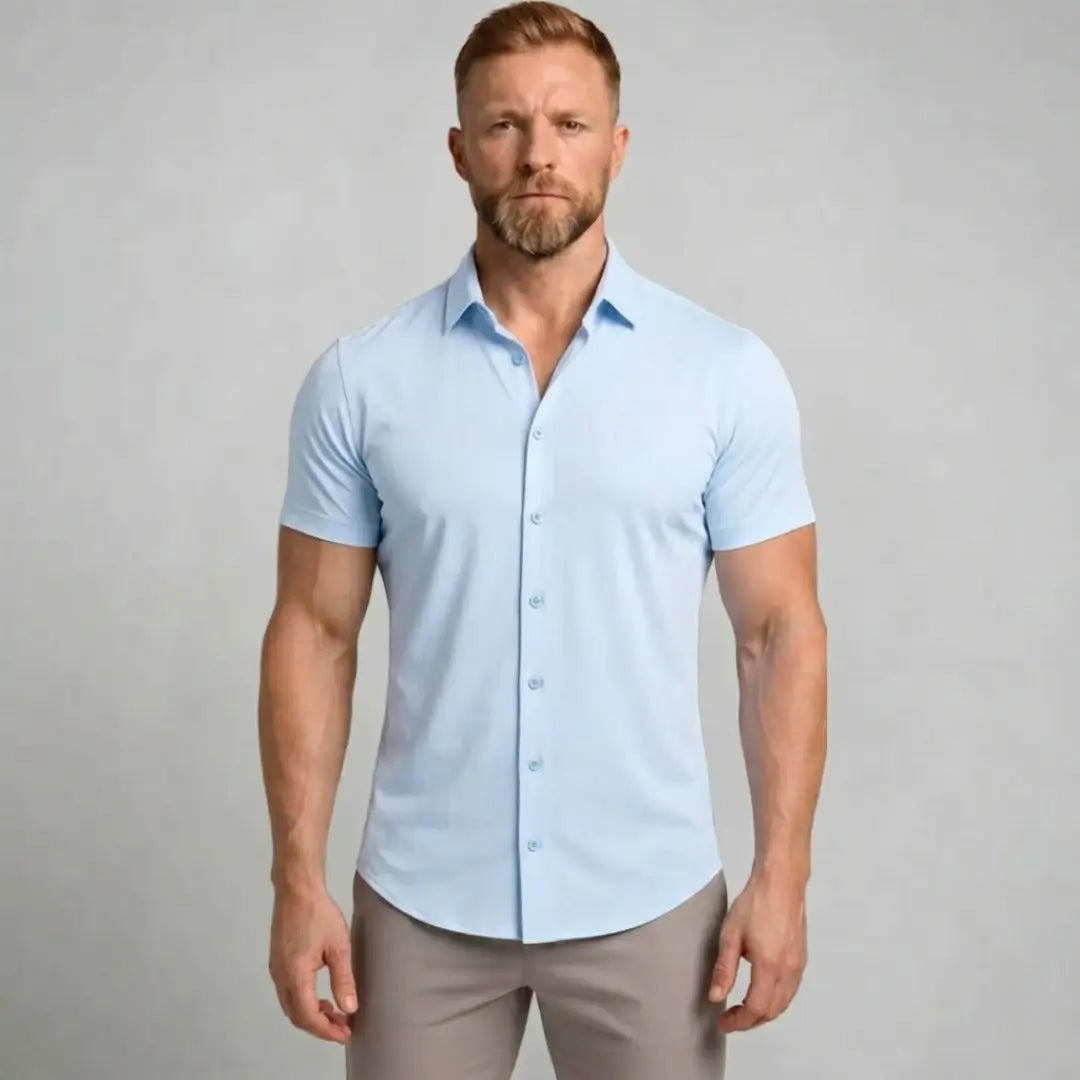 Badra Shirt - Wrinkle-resistant, Slim Fit.