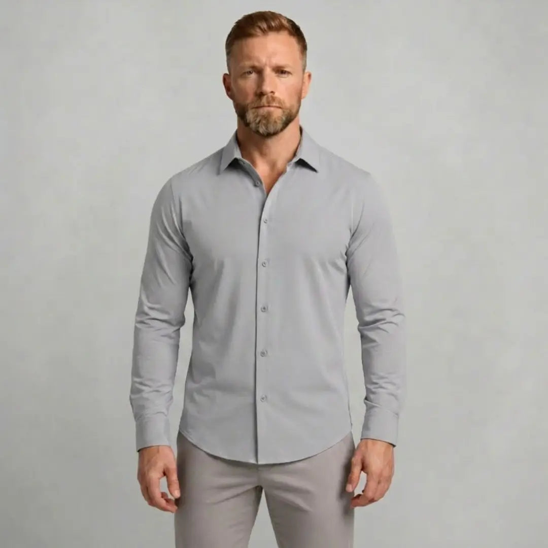 Badra Shirt - Wrinkle-resistant, Slim Fit.