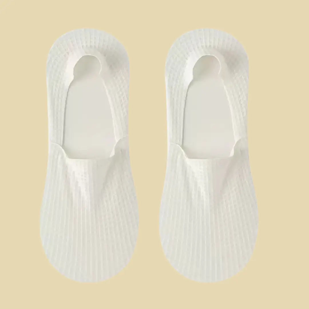 Chaussettes Invisibles GripStep™  Anti-Ampoules, Grip Silicone.