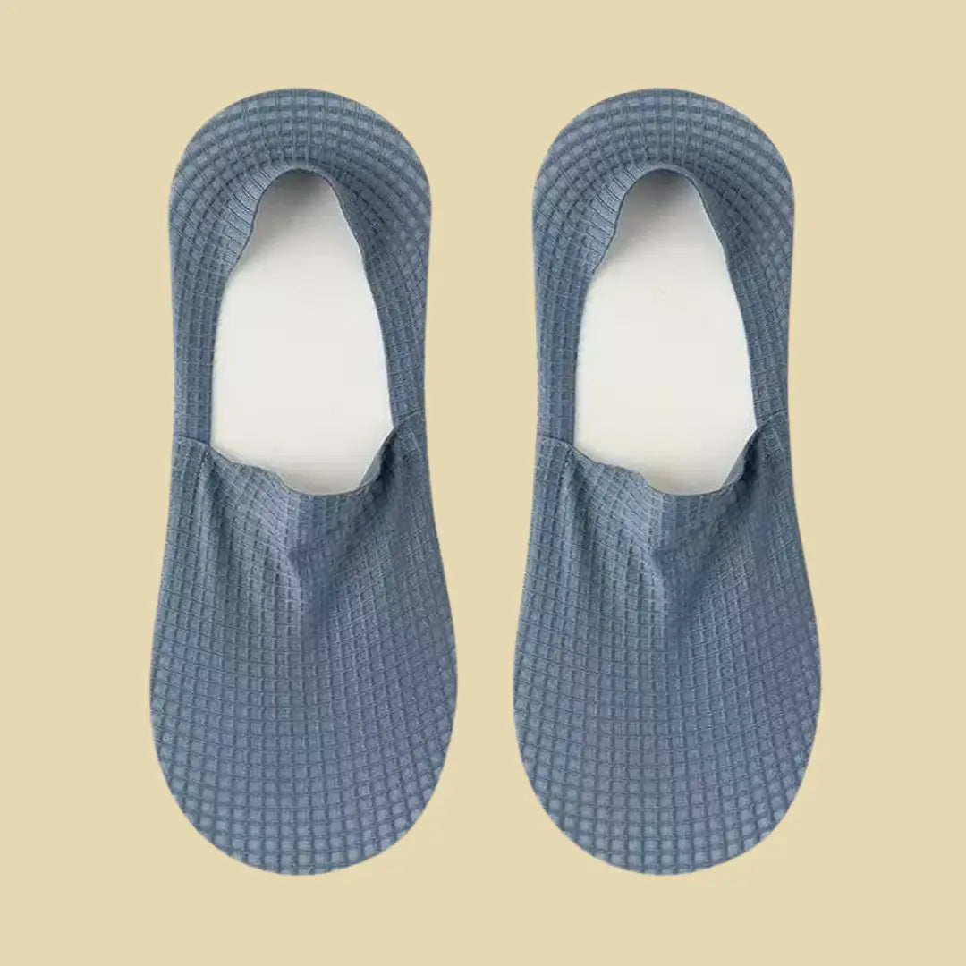 Chaussettes Invisibles GripStep™  Anti-Ampoules, Grip Silicone.