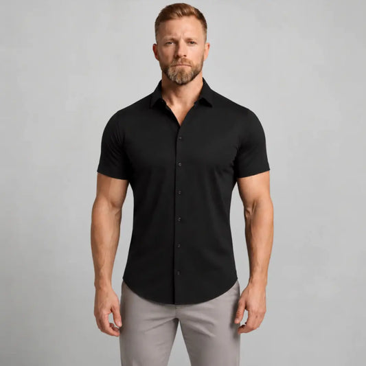 Chemise Badra - Infroissable, Coupe Ajustée.