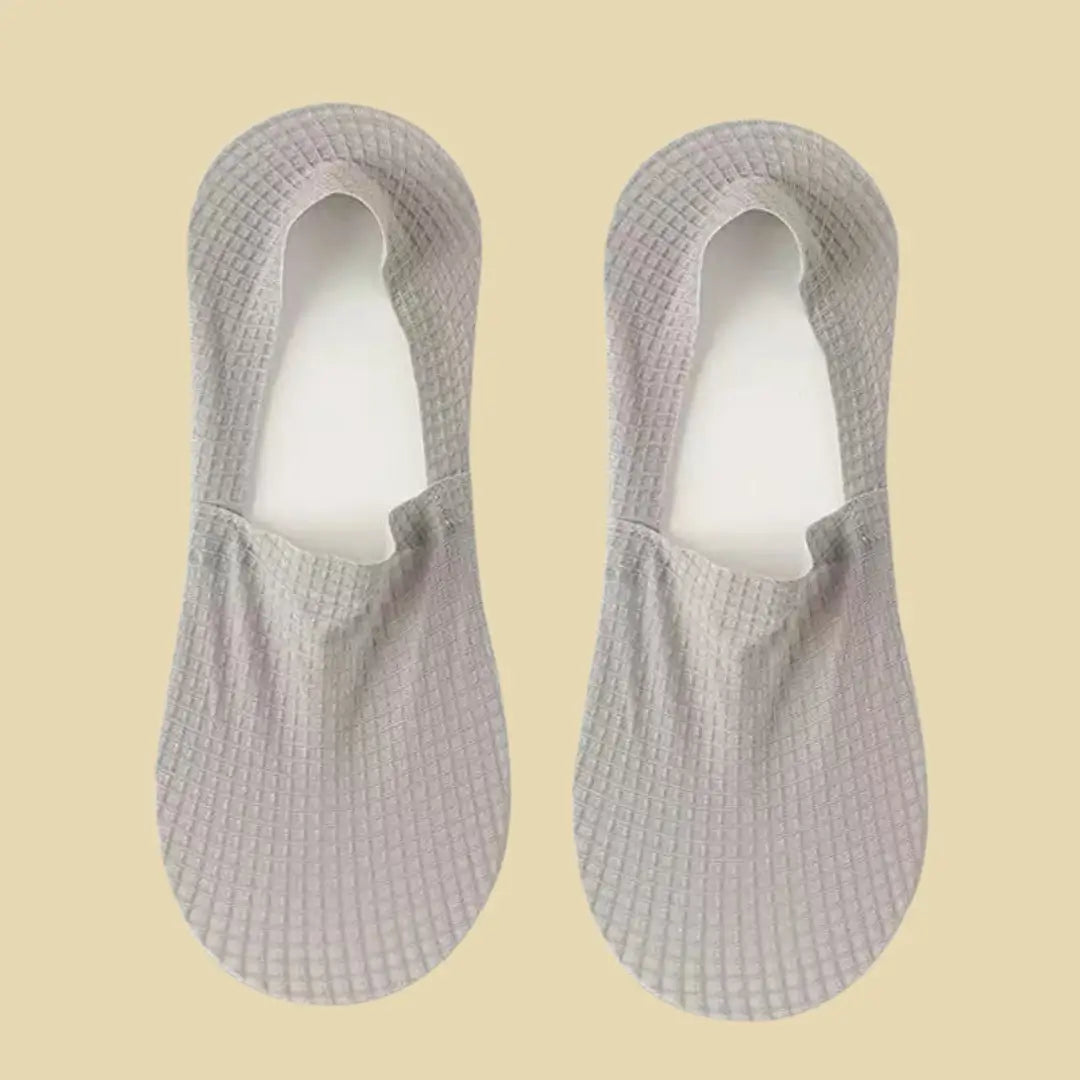 Chaussettes Invisibles GripStep™  Anti-Ampoules, Grip Silicone.