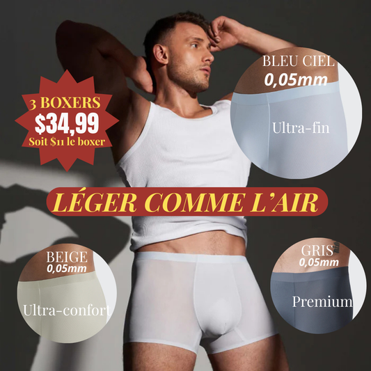 3 Boxers Brise d'air - Édition Ultralight