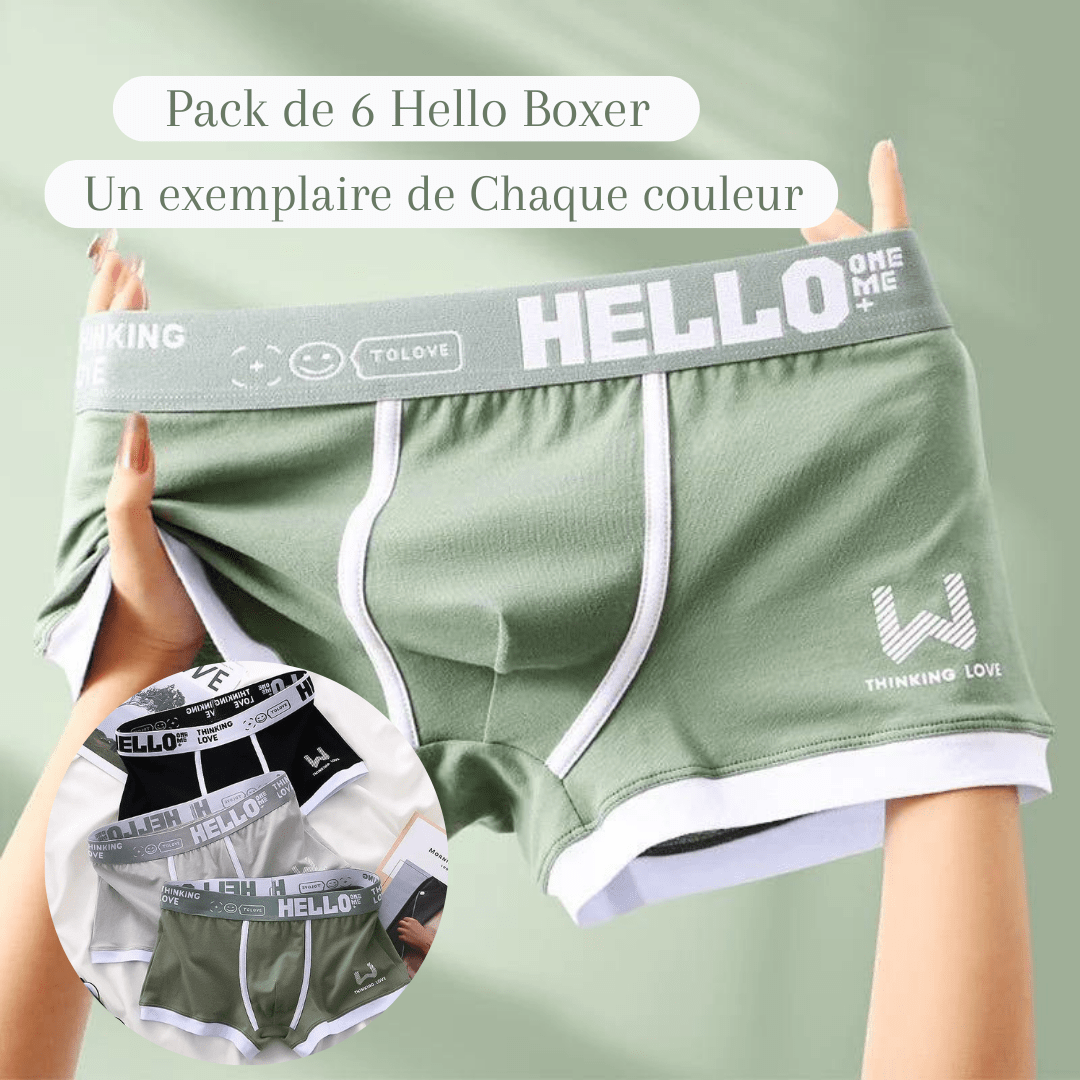 Hello™ Original - Boxer pour homme Douceur Garantie