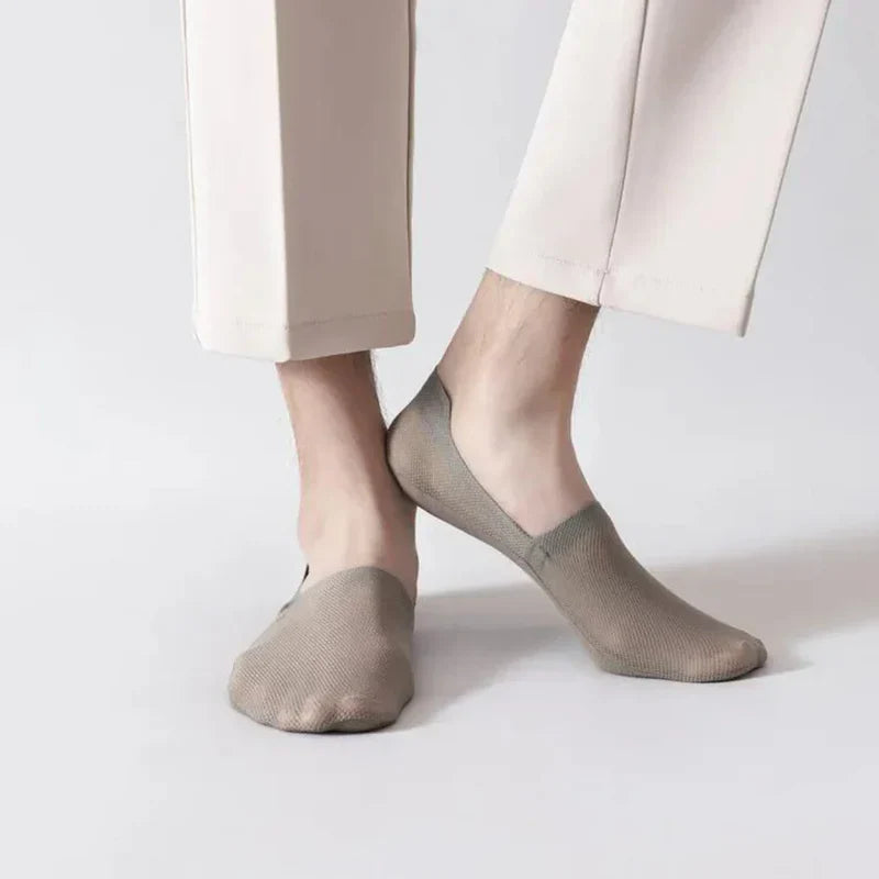 Chaussettes invisibles respirantes antidérapantes
