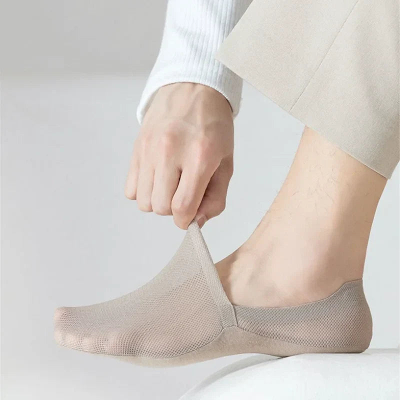 Chaussettes invisibles respirantes antidérapantes
